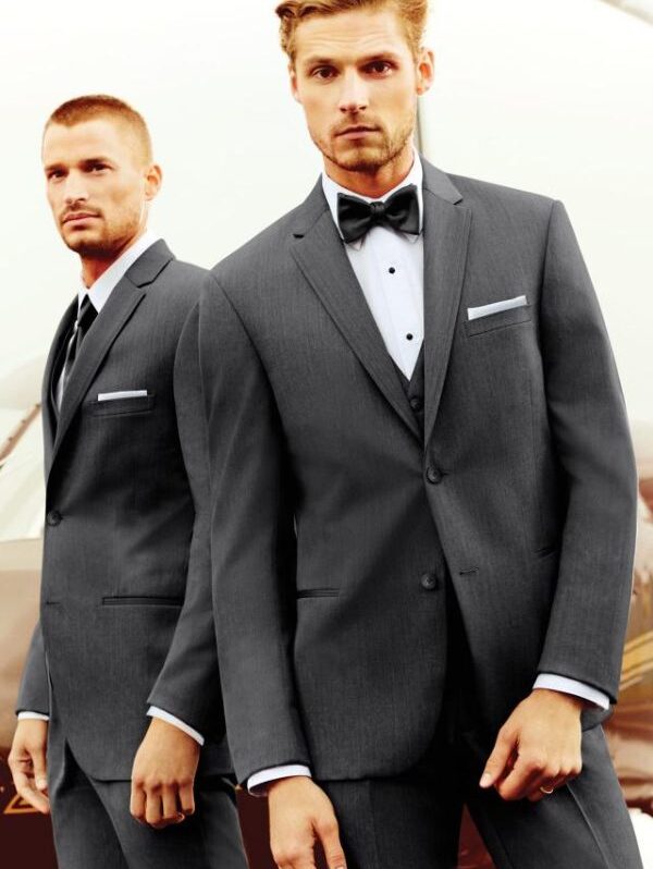 STEEL GREY STERLING WEDDING SUIT