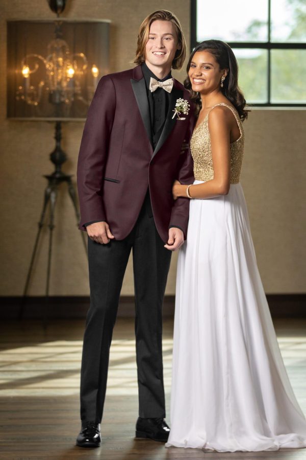 ULTRA SLIM BURGUNDY EMPIRE