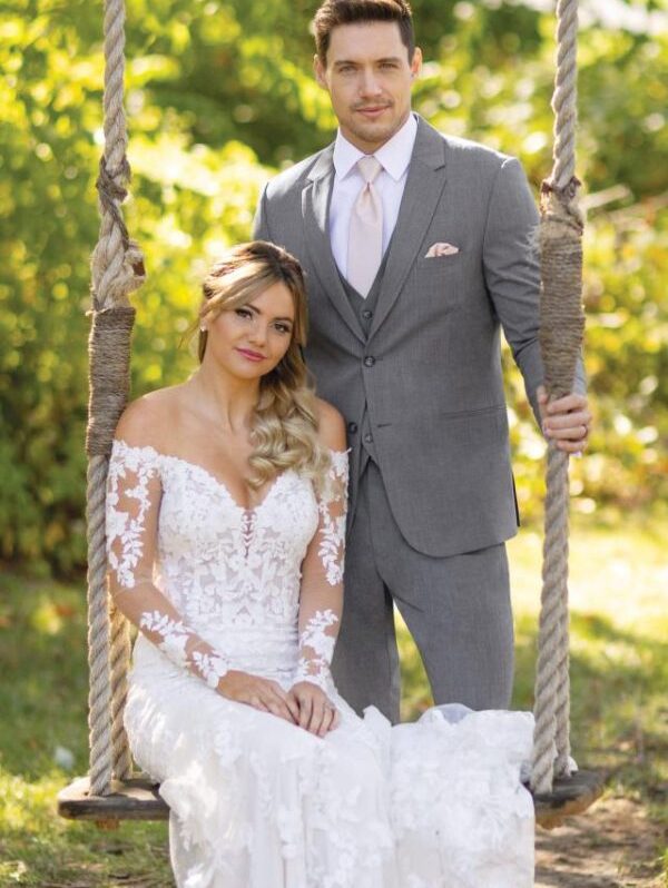 ULTRA SLIM MEDIUM GREY PERFORMANCE WEDDING SUIT